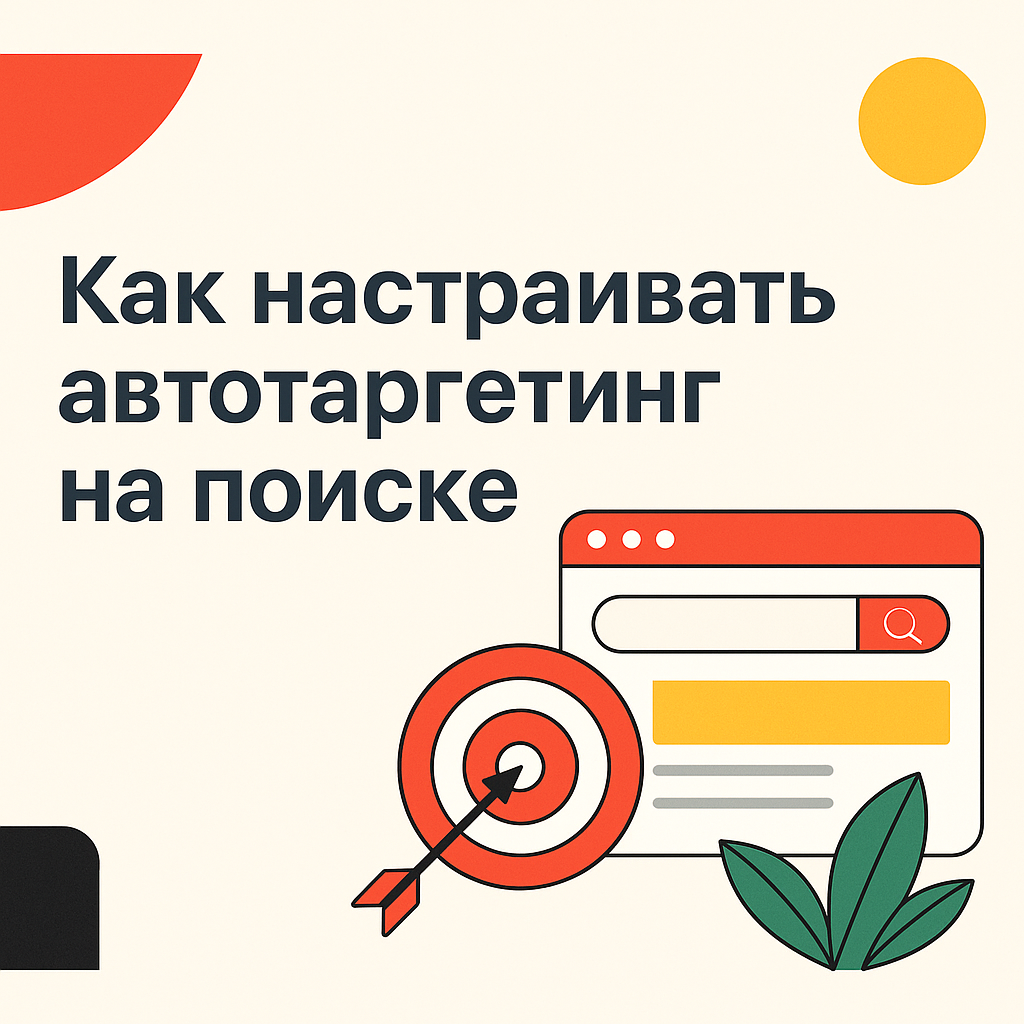 Как настраивать автотаргетинг на поиске — обложка статьи